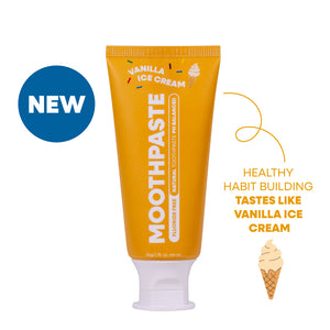 Kids Moothpaste Vanilla Ice Cream - Fluoride Free 50g