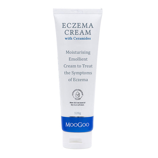 Eczema & Psoriasis Cream, Soothing and moisturising emollient to relieve dry, red itchy skin, PH balancing formula, Dermatologically tested.
